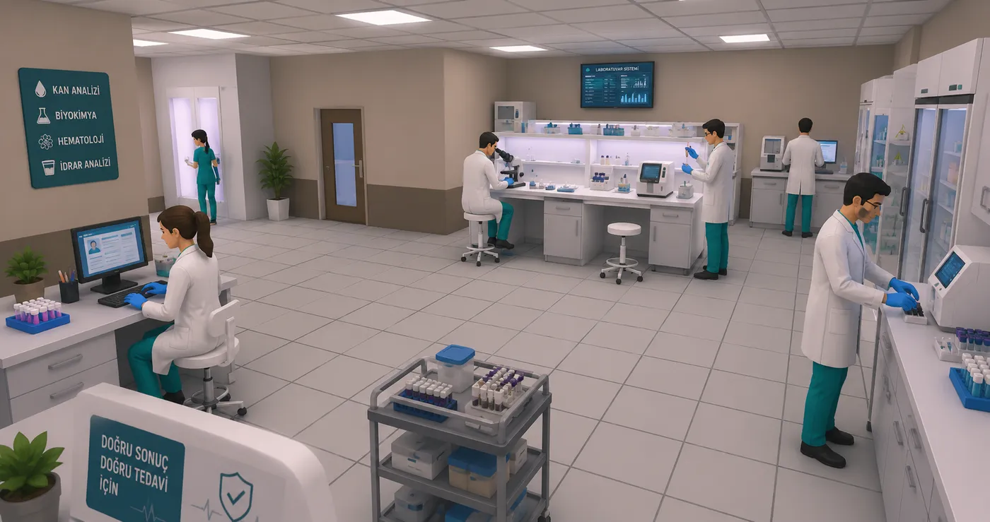 Health laboratory task